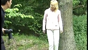 Outdoor European Teen Enjoys Facial And Anal Sex