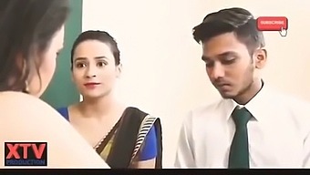 Indian Teacher And New Student Engage In Sexual Activities