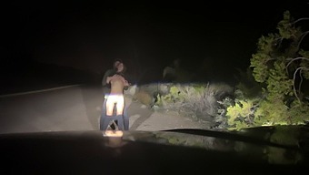 Public Sex With Rough Penetration On The Roadside!