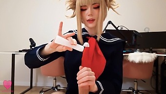Hungry Himiko Toga From The League Of Villains Enjoys Getting Fucked And Covered In Cum On Her Beautiful Face