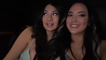 Voluptuous Latina Beauties Indulge In A Steamy Threesome With Their Uber Chauffeur